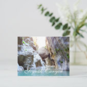Göynük Canyon, Kemer, Antalya, Turkije Briefkaart (Staand voorkant)