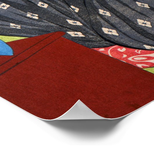 Goyo Woman in Summer Garment Poster (Hoek)