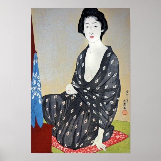 Goyo Woman in Summer Garment Poster (Voorkant)
