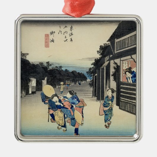 Goyu: Waitresses — Travellers Metalen Ornament (Voorkant)