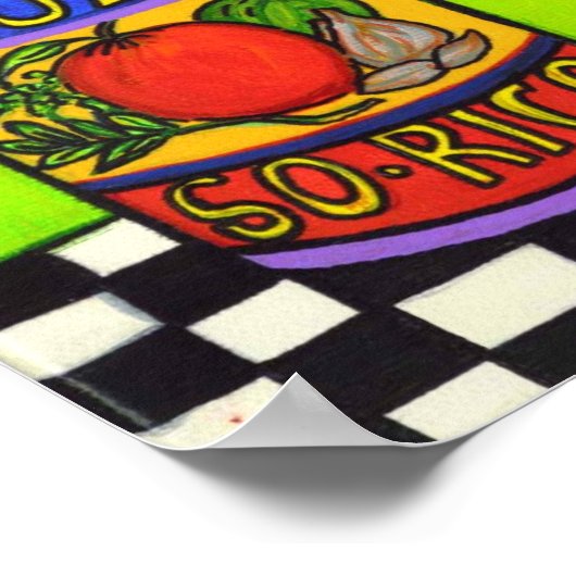 Goza So Rico Poster (Hoek)