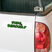 gozer, echt cool design bumpersticker (Op Truck)