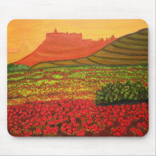 Gozo citadel uitzicht muismat