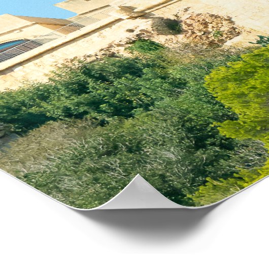 Gozo Citadella Heights Poster (Hoek)