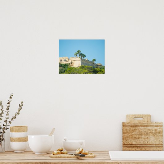 Gozo Citadella Heights Poster (Keuken)