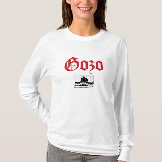 Gozo Flag T-shirt (Voorkant)