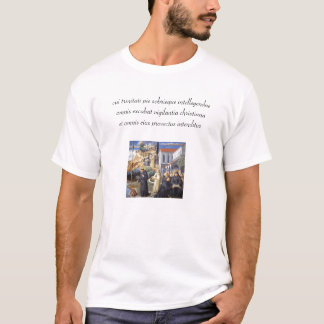 gozzoli95, cui trinitati pie sobrieque intelleg.. t-shirt