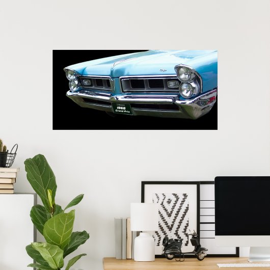 GP 1966 - Grote Prijs Poster (Thuiskantoor)