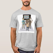 GP Blink of Death Television Burnout Shirt (Voorkant)