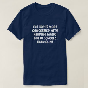 GP Geweren niet maskers T-shirt