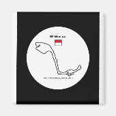 GP Monaco Monte Carlo Magneet (Voorkant)