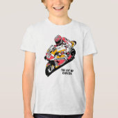 GP Motorbike Ant of Cervera Tri-Blend Shirt (Voorkant)