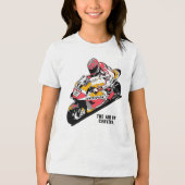 GP Motorbike Ant of Cervera Tri-Blend Shirt (Voorkant)
