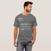GPa Definition Fathers Day Gift T-shirt (Voorkant volledig)