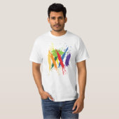 GPCR Art T-Shirt (Mannen) (Voorkant volledig)