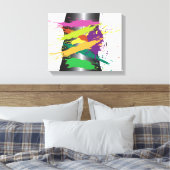 GPCR-membraaneiwit Canvas Afdruk (Insitu (Slaapkamer))