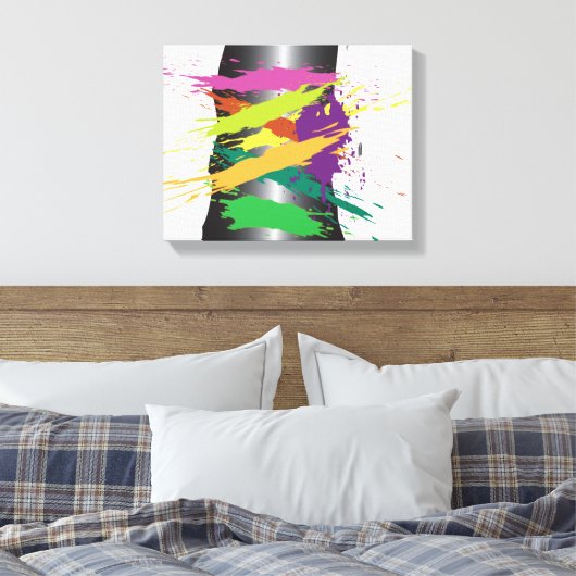 GPCR-membraaneiwit Canvas Afdruk (Insitu (Slaapkamer))