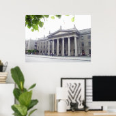 GPO Building, O'Connell Street Dublin Ierland Poster (Thuiskantoor)