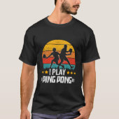 Gpong Player G Pong Dad Mom T-shirt (Voorkant)