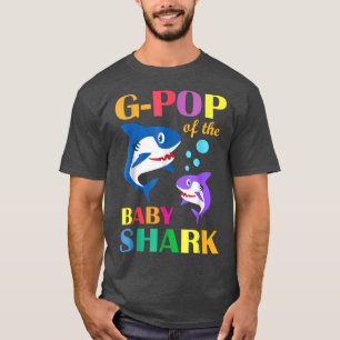 GPop Van De Baby Verjaardag Haai GPop Haai Kerstmi T-shirt
