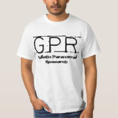 GPR Logo White T-shirt (Voorkant)