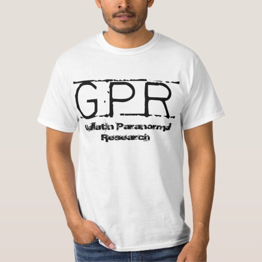 GPR Logo White T-shirt (Voorkant)