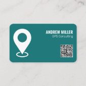 GPS-diensten QR Visitekaartje (Voorkant)