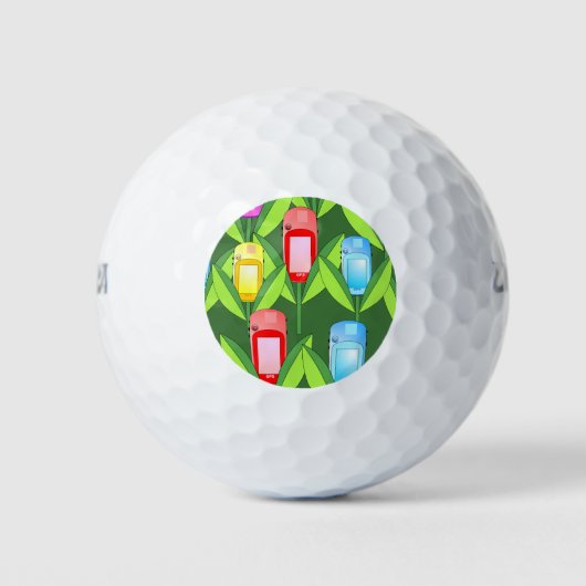 GPS Flowers Golfballen (Voorkant)