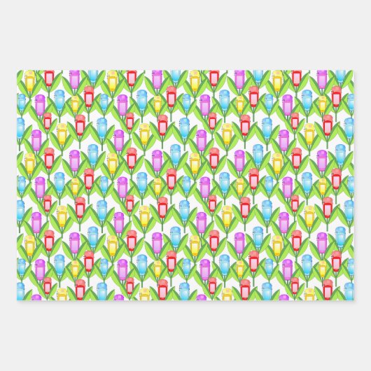 GPS Flowers Inpakpapier Vel (Voorkant 2)