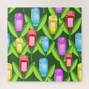 GPS Flowers Legpuzzel