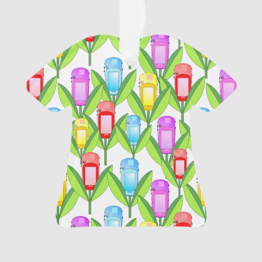 GPS Flowers Ornament (voorkant)