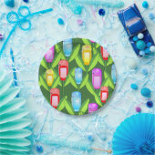 GPS Flowers Papieren Bordje (Feest)