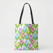 GPS Flowers Tote Bag (Voorkant)