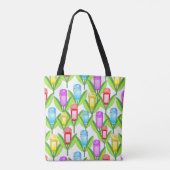 GPS Flowers Tote Bag (Achterkant)