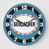 GPS Geocacher Ovaal Grote Klok (Voorkant)