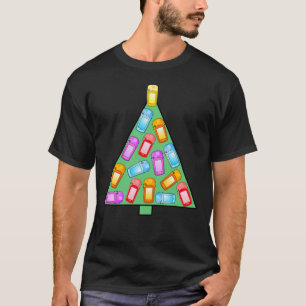GPS Geocaching kerstboom T-shirt