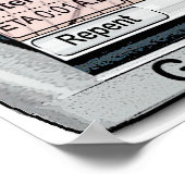 GPS God Persoonlijke redder Poster (Hoek)