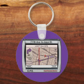 GPS God Persoonlijke Redder Sleutelhanger (Voorkant)