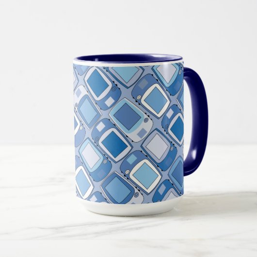 GPS-navigatie-eenheden voor geocaching Mok (Voorkant rechts)