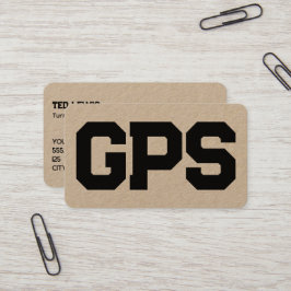 GPS-services Visitekaartje