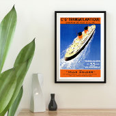 GPT Hier is een beschrijving voor uw 39 "x57" vint Poster