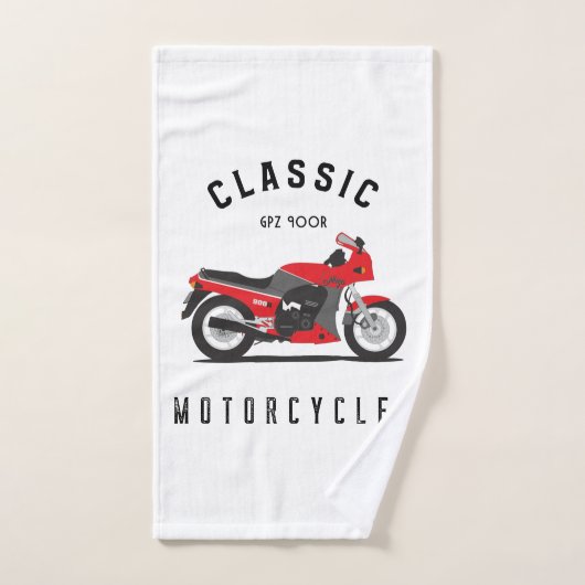 GPZ 900R Ninja ZX900A Motorrad Biker Handdoek (Handdoek)