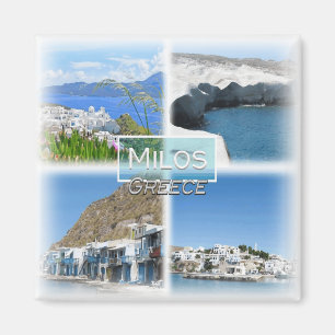 GR0112 Europa, Griekenland, Milos, koelkast Magneet