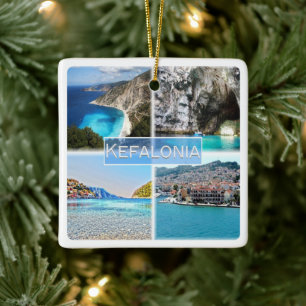 GR023 KEFALONIA, Griekenland, Europa, Keramisch Ornament