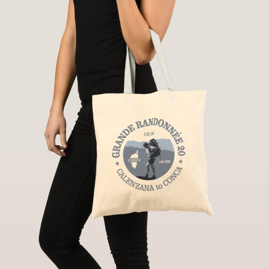 GR20 Corsica (BG) Tote Bag (Voorkant (product))