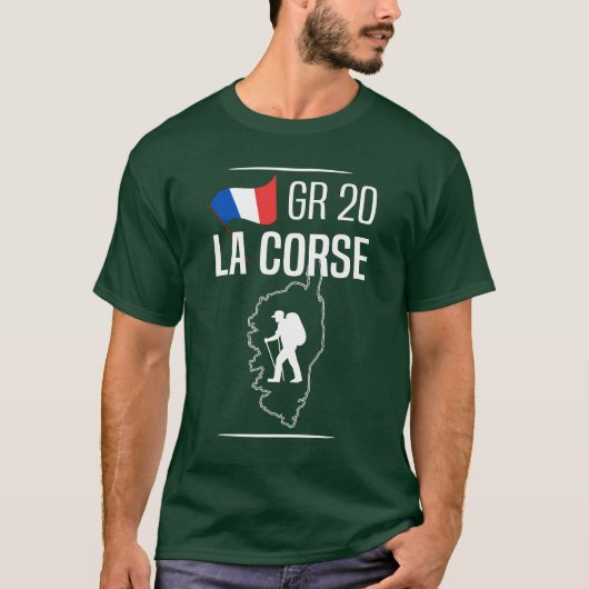 GR20 Corsica T-shirt (Voorkant)