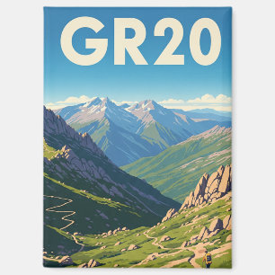 GR20 Frankrijk Corsica Reizen Magneet
