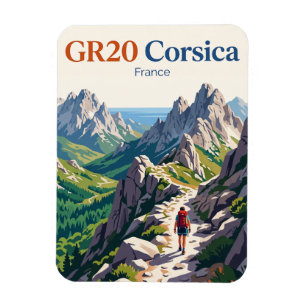 GR20 Trail, Corsica Frankrijk Magneet