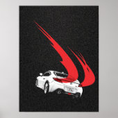 GR86 Touge Lights Poster (Voorkant)