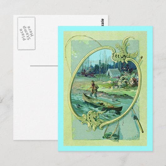 GR8 CAMPING & GEVIST PC ~ BRIEFKAART (Voorkant / Achterkant)